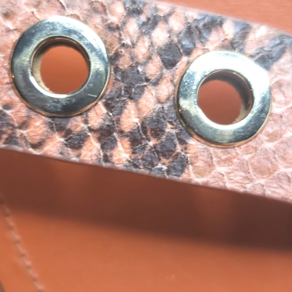 Zara Ankle strap sandals wrap around coral snake 10 - Picture 8 of 8